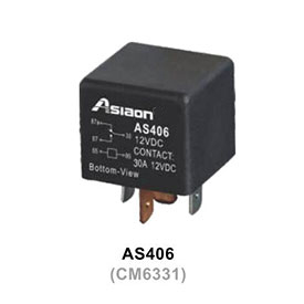 AS406汽车继电器