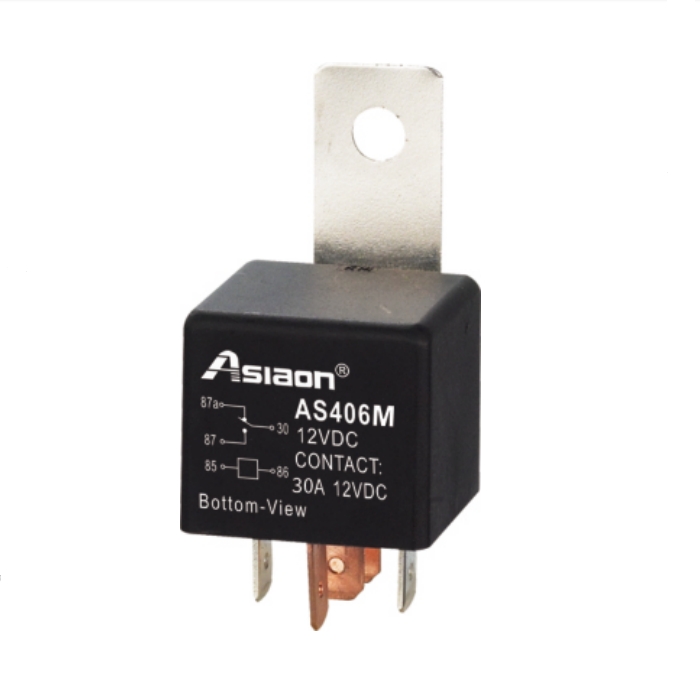 /Automotive Relay AS406M 30A 4PIN /5PIN With Metal Mounting Lug  Sealed Type 