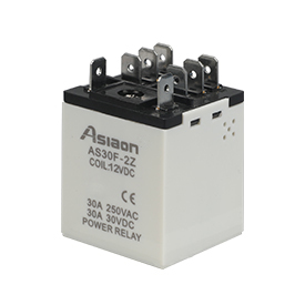/POWER RELAY AS30F 2Z 30A  Wire/Quick Connection